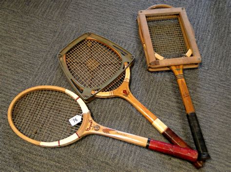 wooden racketball racket